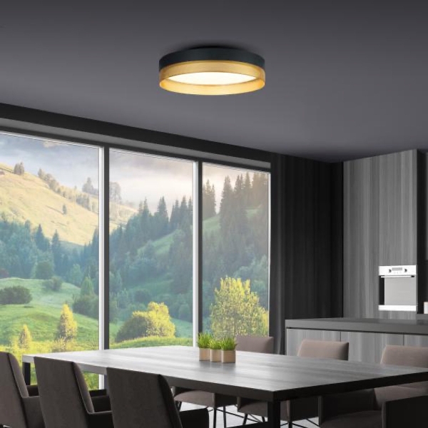 MESH Deckenleuchte der Firma HELL Leuchten