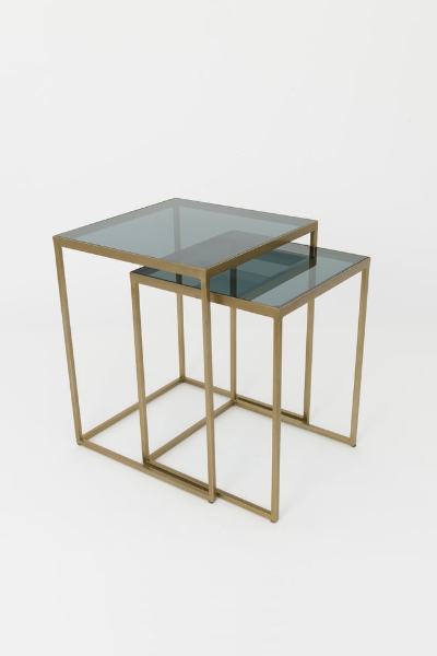 Beistelltisch-Set 2-tlg ACCURATO der Firma Holländer Leuchten