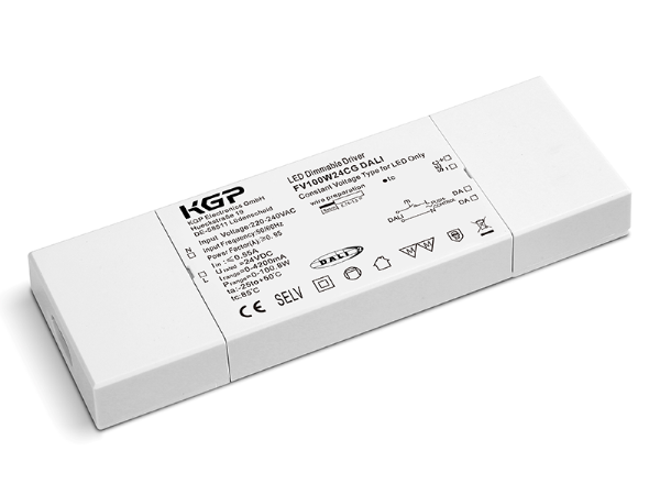 LED- Treiber 24V/100W, DALI/ Push dimmbar der Firma KGP Electronics GmbH