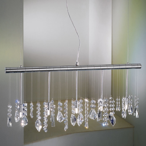 Stretta Luster mit SPECTRA® Swarovski der Firma KOLARZ-Austrolux Leuchten