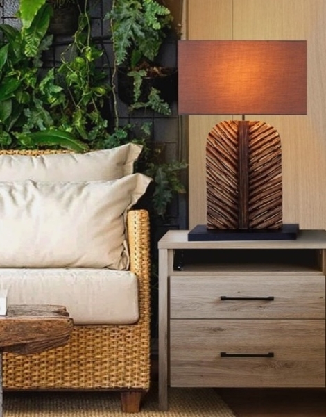 Tischleuchte Forresta Leaf der Firma O'THENTIQUE by Asian Design House