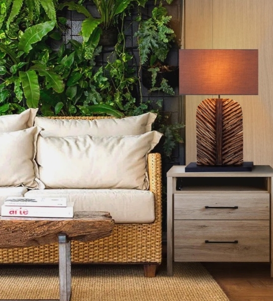 Tischleuchte Forresta Leaf der Firma O'THENTIQUE by Asian Design House