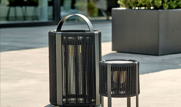 Ropy Akku-Bodenleuchte der Firma Royal Botania