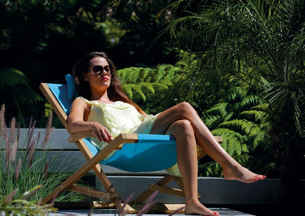Strandliege Beacher der Firma Royal Botania