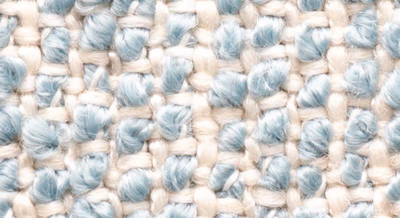 PILALR43TBOB Stuhlkissen Alura 43 BOUCLE BLUE der Firma Royal Botania