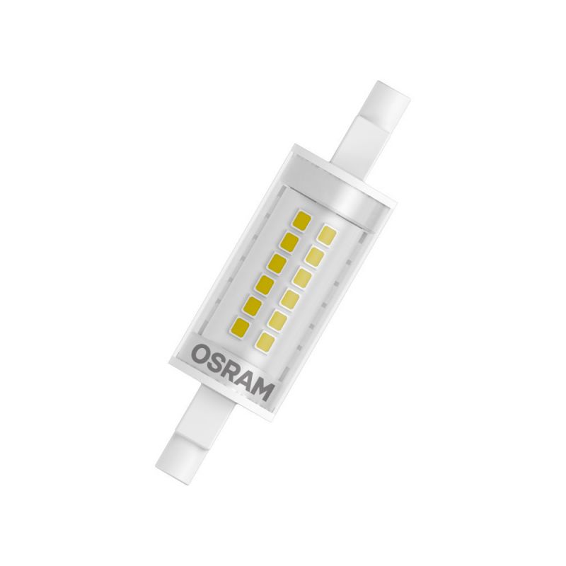 UNI-Elektro - 238930 - Osram Slim Line LED R7s 78mm 6W 806lm - 827 Extra Warmweiß | Ersatz für 60W nicht dimmbar